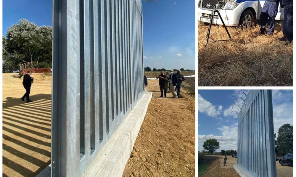 Θωρακίζεται ο Έβρος: Δείτε εικόνες από την πρόοδο του νέου φράκτη